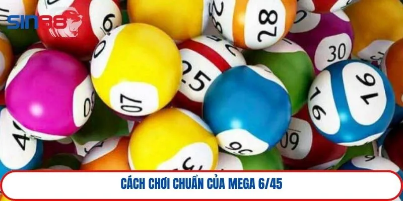 Cách chơi xổ số Mega 6/45