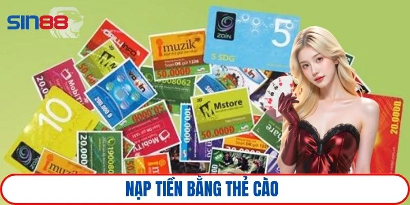 Chuyển giao tài chính vào game với thẻ cào